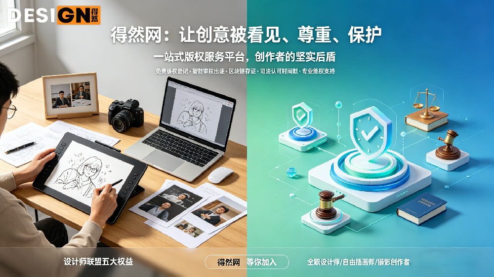 确权无忧，维权有道，得然网赋能商业新生态