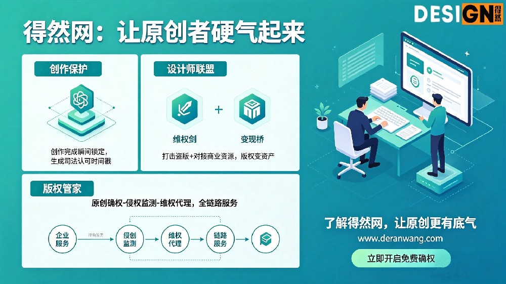 告别“被抄袭”的焦虑，得然网如何让原创者硬气起来？