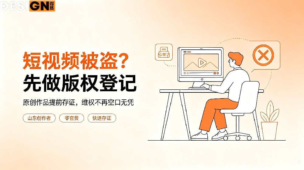 不只是保护，还能变现！得然网确权后直通素材市场，你的视频也能躺着赚钱