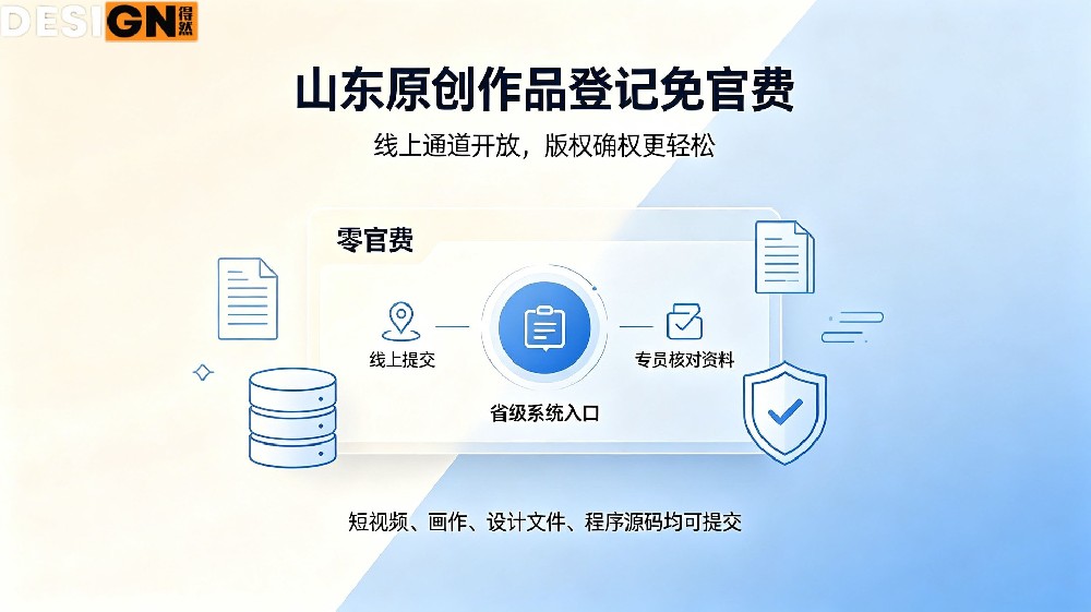 得然网线上一键办版权！足不出户完成原创作品确权
