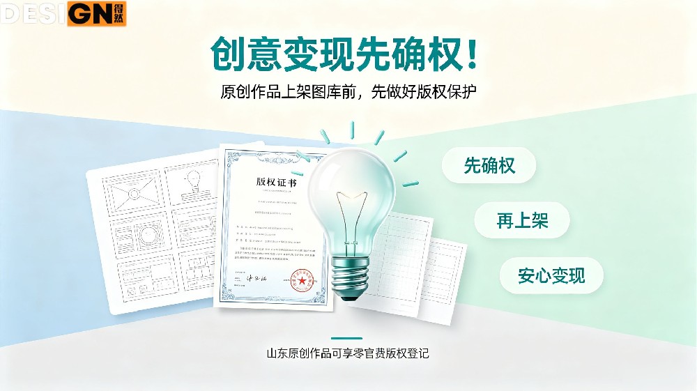 创意变现先确权！原创作品上架图库前，先做好版权保护
