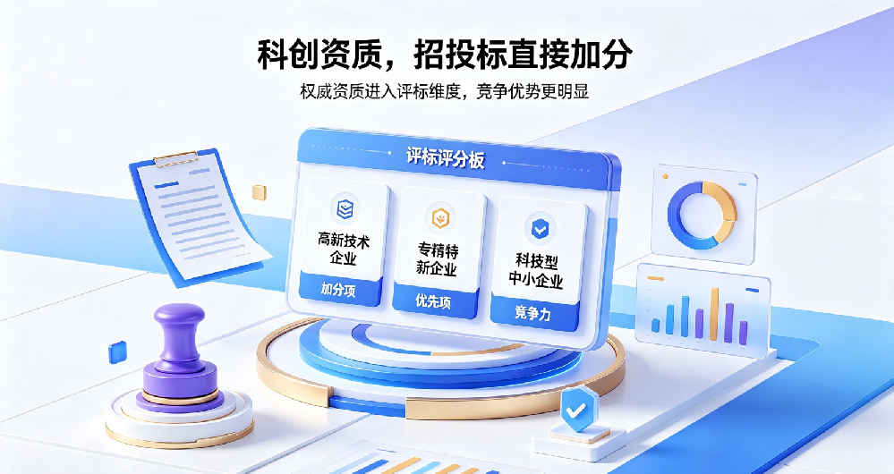 得然网：招投标想加分？科创资质是硬核！